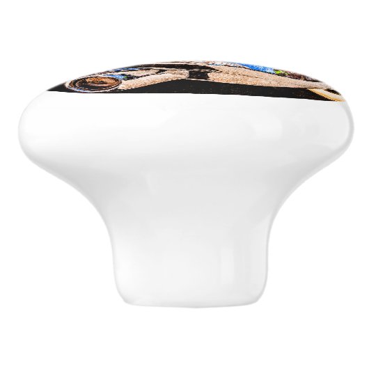 Classic Car Beauty Keramische Knop (Zijkant)