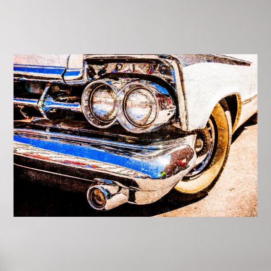 Classic Car Beauty Poster (Voorkant)