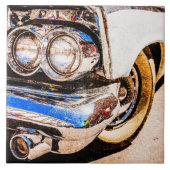 Classic Car Beauty Tegeltje (Voorkant)