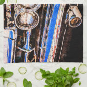 Classic Car Beauty Theedoek (Gevouwen)