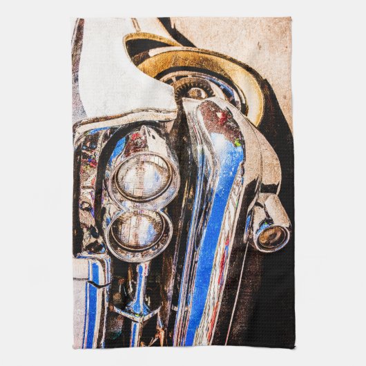 Classic Car Beauty Theedoek (Verticaal)