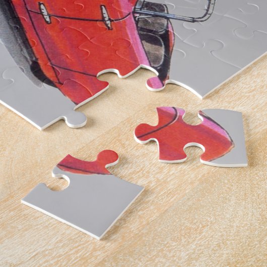 CLASSIC CAR BERKELEY T60 CONVERTIBLE LEGPUZZEL (Zijkant)