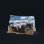 CLASSIC CAR BIRTHDAY WENSKAART KAART<br><div class="desc">VERGELIJKBAAR OP EEN KLASSE ACT KAARTEN</div>