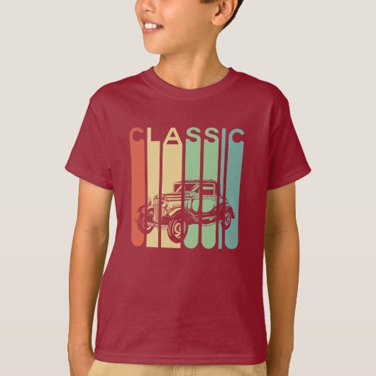 Classic Car Boy T-Shirt (Voorkant)