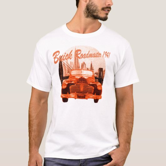 Classic Car Buick Roadmaster 1941 T-shirt (Voorkant)