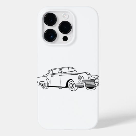Classic Car④ Case-Mate iPhone Case (Achterkant)