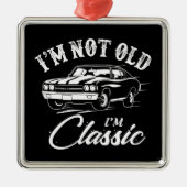Classic Car Chevelle Metalen Ornament (Voorkant)