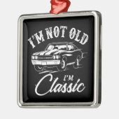 Classic Car Chevelle Metalen Ornament (Links)