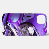 Classic car: Chevrolet with flaming hood Case-Mate iPhone Case (Achterkant (horizontaal))