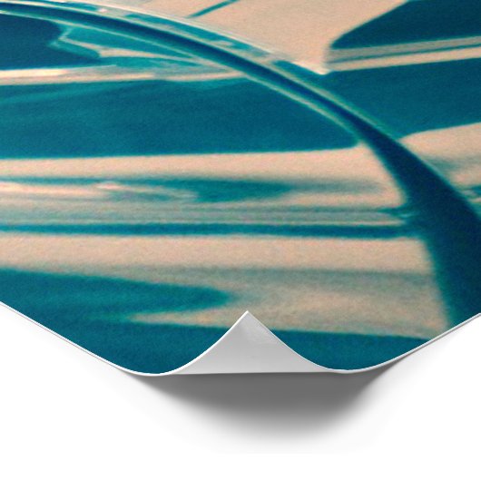 Classic Car Dash Poster (Hoek)