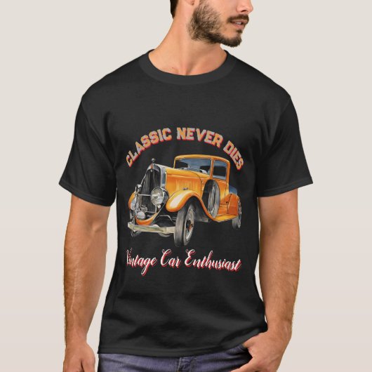 CLASSIC CAR DESIGN T-SHIRT (Voorkant)