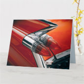 CLASSIC CAR FINS VADERDAG KAARTEN (Gele Bloem)