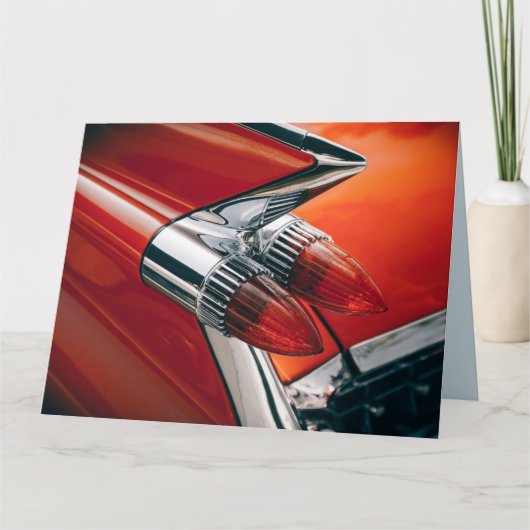 CLASSIC CAR FINS VADERDAG KAARTEN (Voorkant)