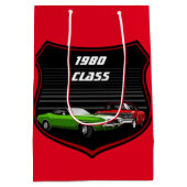 Classic Car Gift Bag Medium Cadeauzakje (Achterkant)