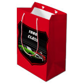 Classic Car Gift Bag Medium Cadeauzakje (Achterkant Gekanteld)