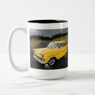 Classic Car GMH FB Holden - Tweekleurige Koffiemok