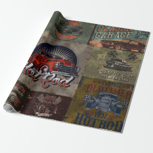 Classic Car Graphic Cadeaupapier