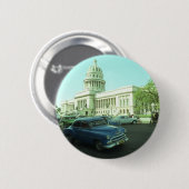 Classic Car Havana Cuba Ronde Button 5,7 Cm (Voorkant /achterkant)