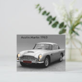 Classic Car image for postcard Briefkaart (Staand voorkant)