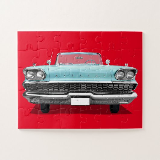 CLASSIC CAR JIGSAW PUZZZLE LEGPUZZEL (Horizontaal)