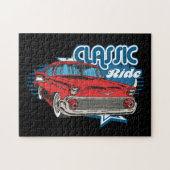 Classic Car Jigzaag Puzzle Legpuzzel (Horizontaal)