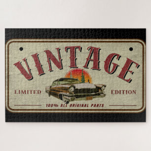 Classic Car Limited Edition originele onderdelen Legpuzzel