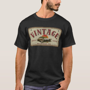 Classic Car Limited Edition originele onderdelen T-shirt