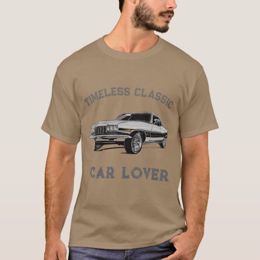 CLASSIC CAR LOVER T-SHIRT (Voorkant)