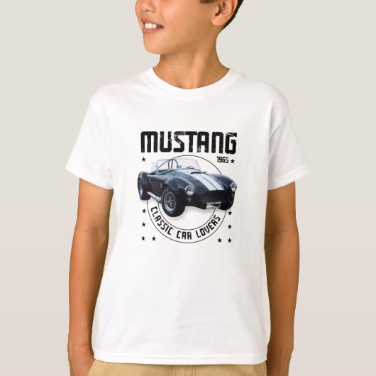 Classic Car Mustang 1965 T-shirt (Voorkant)