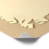 Classic Car Outline Poster (Hoek)