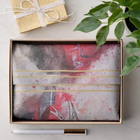 Classic Car Pontiac-ontkoppeling Tissuepapier (Geschenk)