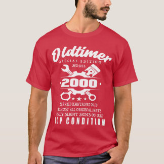 Classic Car Special Edition Model 2000 Birthday vi T-shirt