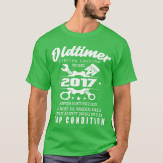 Classic Car Special Edition Model 2017 Birthday bo T-shirt