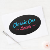 CLASSIC CAR stickers (4) (Envelop)