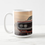  Classic Car Sunset Uitzicht Koffiemok (Links)