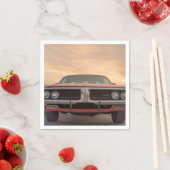  Classic Car Sunset Uitzicht Servet (Insitu)