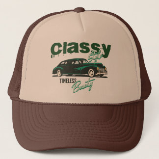  Classic Car Trucker Hat – Classy Style, TI Pet