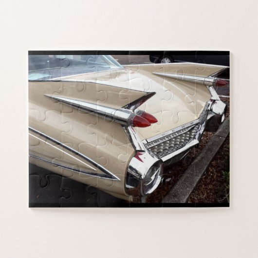 CLASSIC CAR VADERDAG JIGSAW PUZZZLE LEGPUZZEL (Horizontaal)