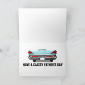 CLASSIC CAR VADERDAG KAART (Binnen)