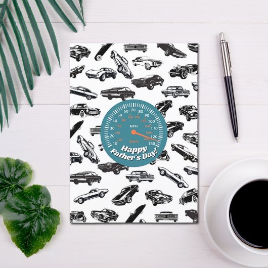 Classic Car Vaderdag Kaart