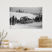 Classic Car Wreck, 1940 Poster (Keuken)