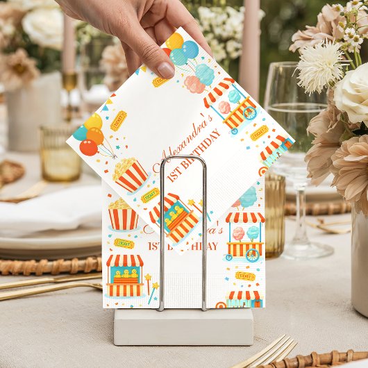 Classic Carnival Storybook Birthday Servet