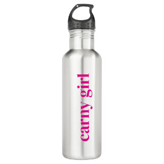 Classic Carny Girl Water Bottle Waterfles