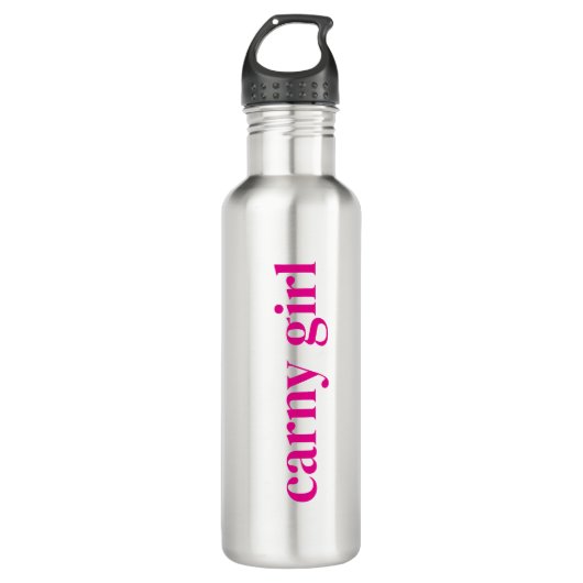 Classic Carny Girl Water Bottle Waterfles (Voorkant)
