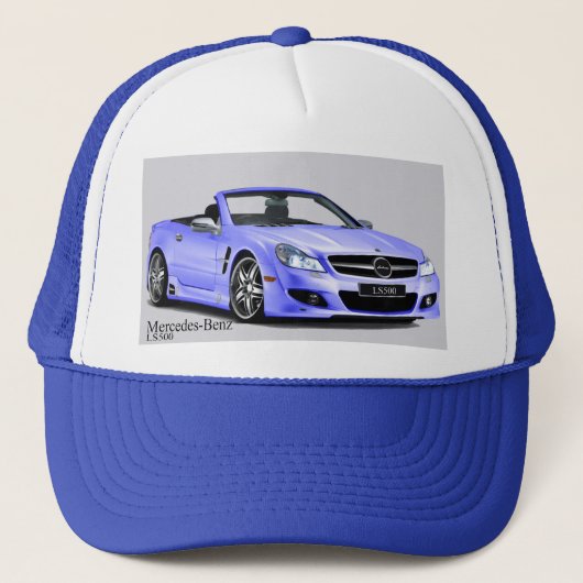 Classic Cars afbeelding voor trucker hat Trucker Pet (Voorkant)