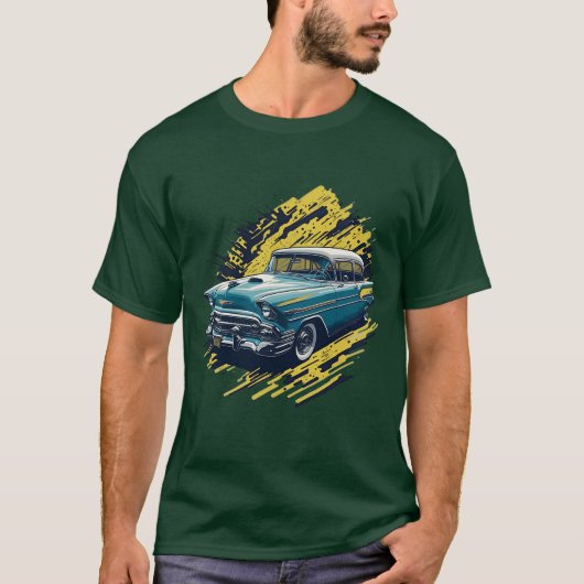 Classic Cars Chevrolet Bel Air Edition 001 T-Shirt (Voorkant)
