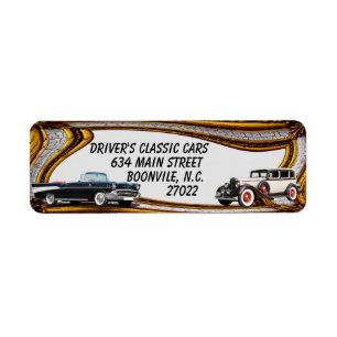 CLASSIC CAR'S ETIKET