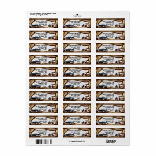 CLASSIC CAR'S ETIKET (Full Sheet)