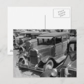 Classic Cars Greensboro, Georgia 1940 Briefkaart (Voorkant / Achterkant)