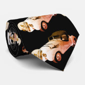 Classic Cars Necktie Stropdas (Opgerold)
